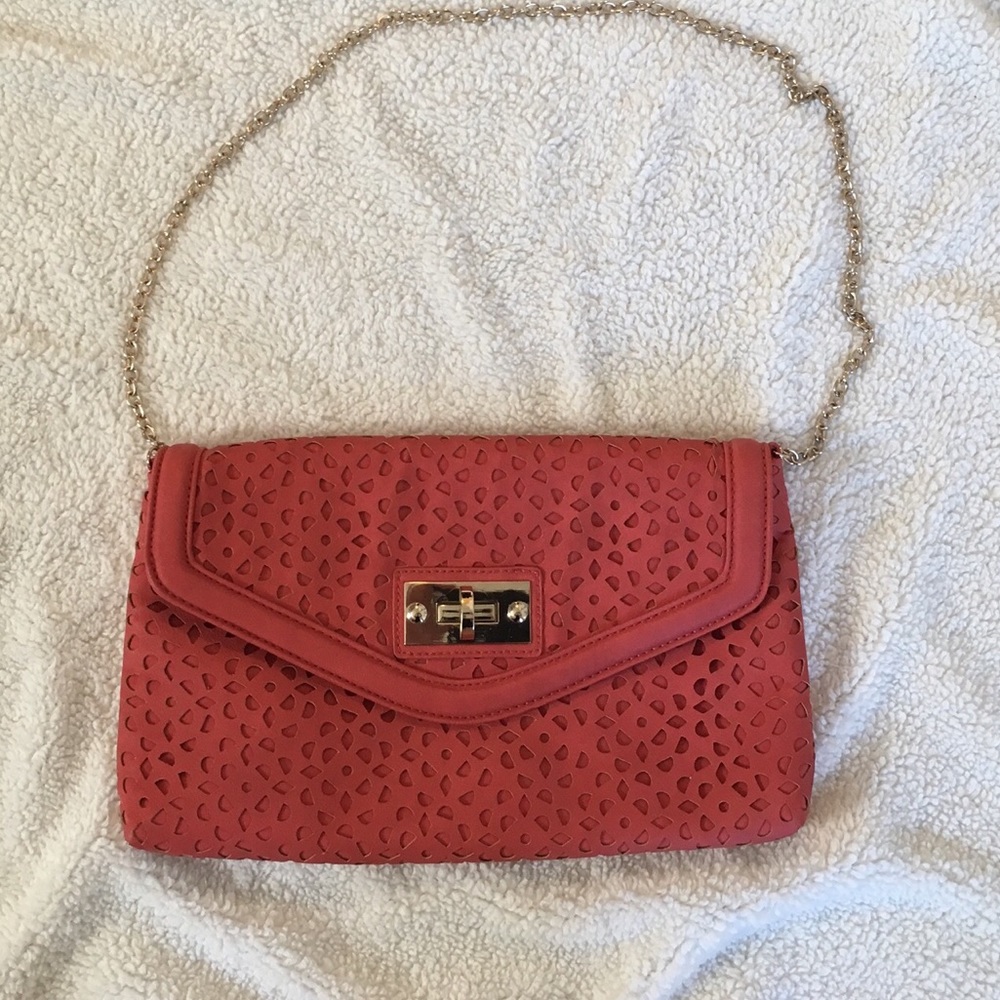 Coral clutch or purse